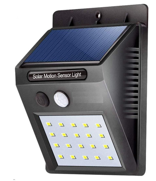 Outdoor Solar Security Light with Motion Sensor | Waterproof LED Wall Light for Garden, Pathway, Driveway & Stairways
