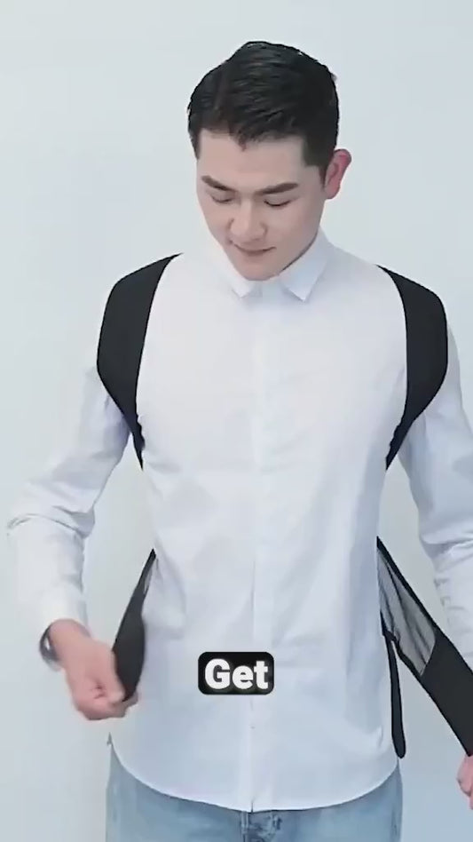 Unisex Posture Corrector Belt – Adjustable Back Support Brace for Spine Alignment & Pain Relief